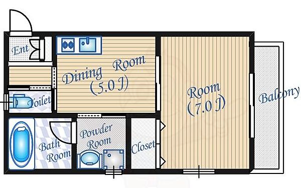 パーチェ豊中 302｜大阪府豊中市豊南町西５丁目(賃貸アパート1DK・3階・28.20㎡)の写真 その2