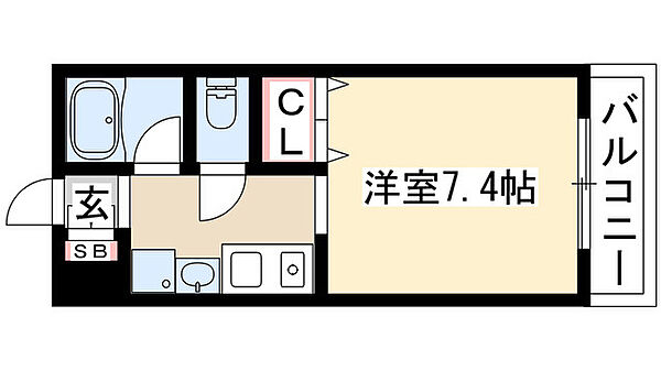 アメニティ覚王山 102｜愛知県名古屋市千種区丸山町３丁目(賃貸マンション1K・1階・22.68㎡)の写真 その2