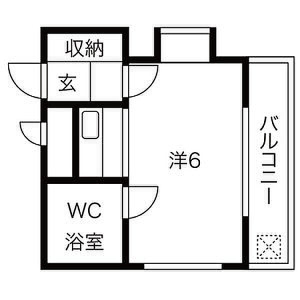 オーライフ川名第一ビル 302｜愛知県名古屋市昭和区川名町４丁目(賃貸マンション1R・3階・14.40㎡)の写真 その2