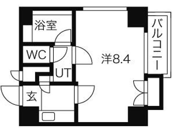 パックス今池 407｜愛知県名古屋市千種区今池５丁目(賃貸マンション1K・4階・24.88㎡)の写真 その2