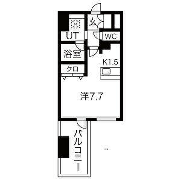 アドバンス名古屋モクシー 212｜愛知県名古屋市中区新栄２丁目(賃貸マンション1R・2階・25.93㎡)の写真 その2