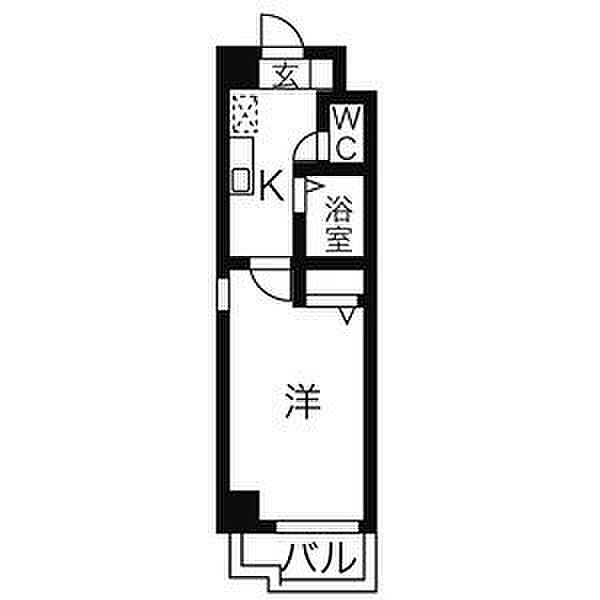 ジョバネ藤原 102｜愛知県名古屋市千種区穂波町１丁目(賃貸マンション1K・1階・24.03㎡)の写真 その2