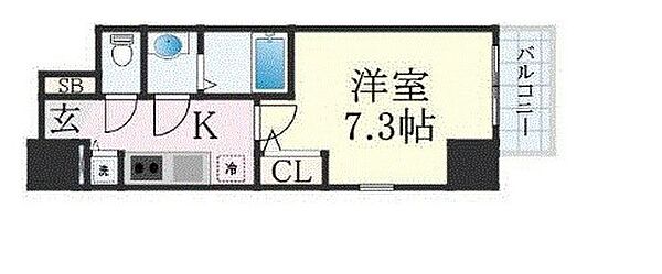 エスリード上前津セレーノ 601｜愛知県名古屋市中区千代田３丁目(賃貸マンション1K・6階・25.20㎡)の写真 その2