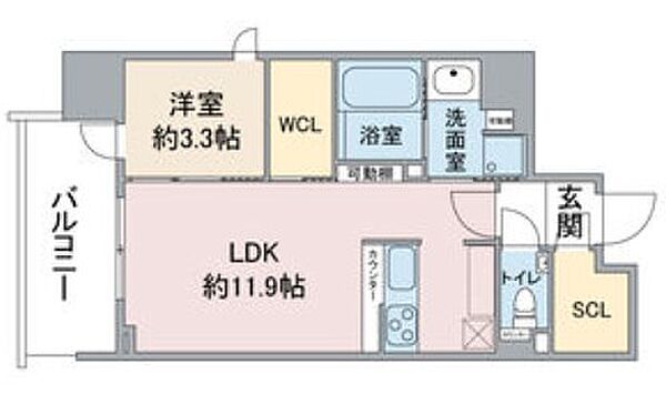 URBAN-HEAL HISAYA ODORI PARK 804｜愛知県名古屋市中区丸の内３丁目(賃貸マンション1LDK・8階・40.50㎡)の写真 その2