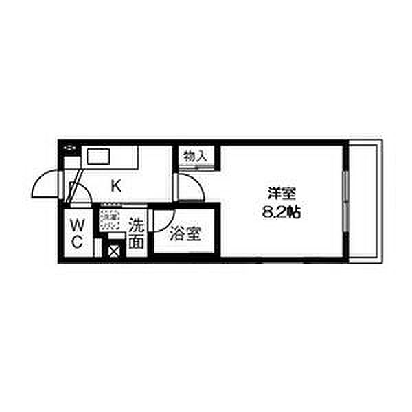 タウンライフ覚王山北 403｜愛知県名古屋市千種区向陽町３丁目(賃貸マンション1K・4階・24.89㎡)の写真 その2