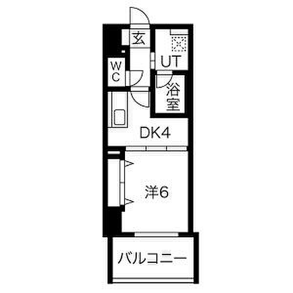 さくらHills NISHIKI Platinum Resi 604｜愛知県名古屋市中区錦２丁目(賃貸マンション1DK・6階・29.39㎡)の写真 その2