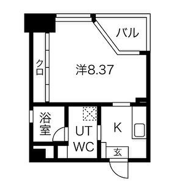 GRANDUKE代官町 1301｜愛知県名古屋市東区代官町(賃貸マンション1K・13階・28.44㎡)の写真 その2