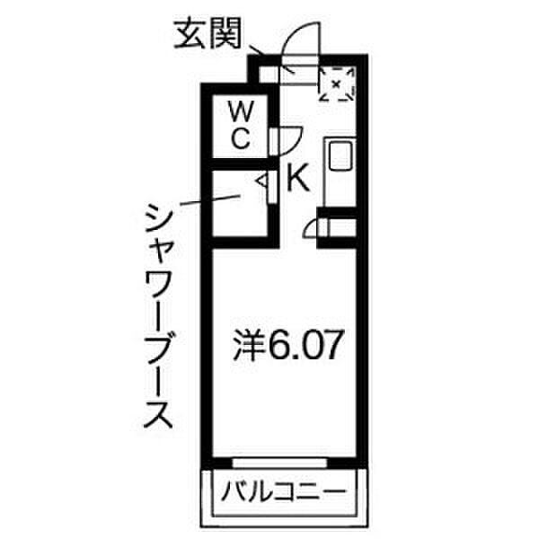 N.S.ZEAL東別院中駒ビル 1102｜愛知県名古屋市中区橘１丁目(賃貸マンション1R・11階・17.54㎡)の写真 その2