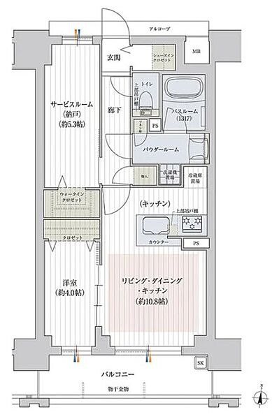 プレサンス　ロジェ　栄三丁目 202｜愛知県名古屋市中区栄３丁目(賃貸マンション1LDK・2階・50.61㎡)の写真 その2