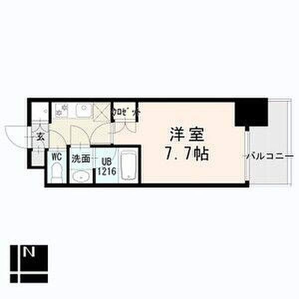 シエルブルー栄 0806｜愛知県名古屋市中区栄４丁目(賃貸マンション1K・8階・24.89㎡)の写真 その2