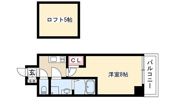 エステムコート名古屋栄デュアルレジェンド 504｜愛知県名古屋市中区大須４丁目(賃貸マンション1K・5階・24.65㎡)の写真 その2