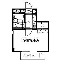 1階 / 1K / 19㎡