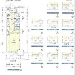 プレサンス新栄町ギャラント 1Kの間取図画像