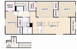 第3センチュリー21 3LDKの間取図画像