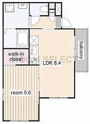 MoveSako 1LDKの間取図画像