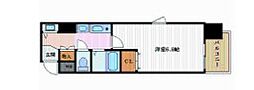 プレサンス名古屋駅前 1Kの間取図画像