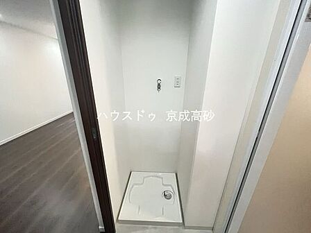 洗濯機置き場のスペースを確保しています!是非、現地にてスペースを確認してみてください。