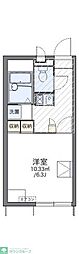 レオパレス桜 1階1Kの間取り