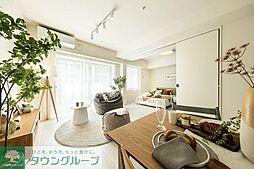 ＨＡＲＵＭＩ　ＦＬＡＧ　ＰＯＲＴ　ＶＩＬＬＡＧＥ　D棟 1111 11階1LDKのリビング/ダイニング