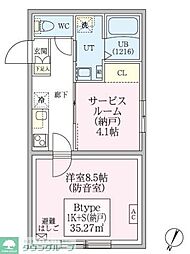 間取図画像 1SK