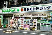ファミリーマート＋ミヤモトドラッグ北千束店 徒歩5分。 390m