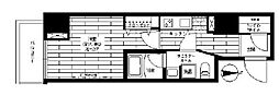 ステージグランデ秋葉原 1Kの間取図画像