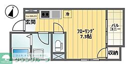 間取図画像 ワンルーム