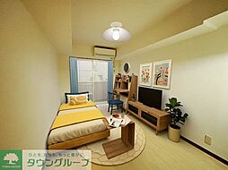 ウエストバレイ 203 2階1Kのリビング/ダイニング