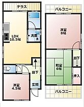 上牧町米山台戸建  ｜ 奈良県北葛城郡上牧町米山台1丁目（賃貸一戸建3LDK・1階・80.00㎡） その2