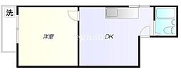 間取図画像 1DK