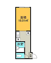 MELDIA府中  ｜ 東京都府中市八幡町３丁目（賃貸アパート1K・1階・18.01㎡） その2