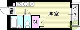 エステートピアY  ｜ 兵庫県尼崎市椎堂1丁目17-37（賃貸アパート1R・2階・18.63㎡） その2