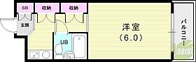 アーバンヴィレッジ武庫之荘  ｜ 兵庫県尼崎市武庫之荘3丁目30-25（賃貸マンション1K・3階・18.00㎡） その2