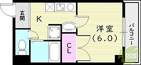 MY尼崎  ｜ 兵庫県尼崎市建家町23-2（賃貸マンション1K・6階・20.65㎡） その2