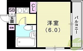 猪名寺パークマンションI  ｜ 兵庫県尼崎市南清水7-1（賃貸マンション1R・8階・20.58㎡） その2