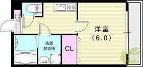 リュミエール道意  ｜ 兵庫県尼崎市道意町2丁目18-1（賃貸アパート1K・2階・25.00㎡） その2