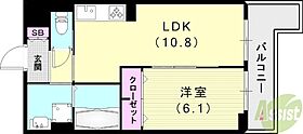 ネオ　サンリット  ｜ 兵庫県尼崎市御園1丁目9（賃貸アパート1LDK・3階・41.51㎡） その2