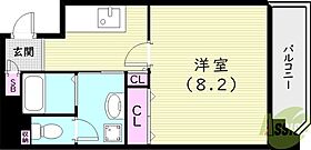 プレミール井上  ｜ 兵庫県尼崎市浜2丁目5-7（賃貸マンション1K・3階・26.25㎡） その2