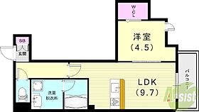 ステラハウス42  ｜ 兵庫県尼崎市武庫之荘1丁目35（賃貸マンション1LDK・2階・39.47㎡） その2