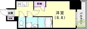 レーヴメゾン尼崎昭和通  ｜ 兵庫県尼崎市昭和南通7丁目180-1（賃貸マンション1K・11階・23.01㎡） その2