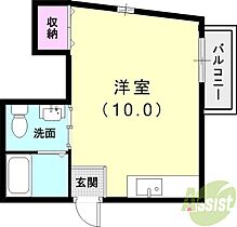 キューブ武庫川I  ｜ 兵庫県尼崎市武庫町3丁目3-2（賃貸マンション1R・3階・25.77㎡） その2