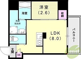 エヌエムキャトフヴァンユイット  ｜ 兵庫県尼崎市杭瀬北新町4丁目8-9（賃貸マンション1LDK・7階・27.71㎡） その2