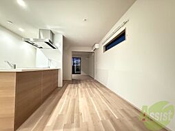 (仮称)尼崎市東園田町2丁目共同住宅 1階1LDKのリビング/ダイニング