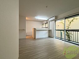 日和マンション 3階1LDKのリビング/ダイニング