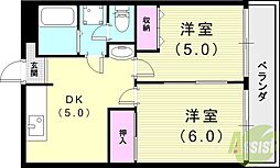 マンションフローラ 5階/-