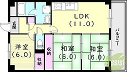 ウィステリア武庫之荘 1階/-