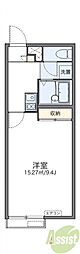 レオパレスポアロ 1Kの間取図画像