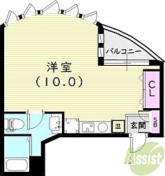 エレガンス西宮 4階/-