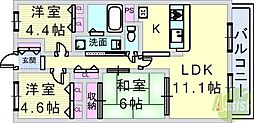 NTPRレジデンス甲子園四番町 5階/-