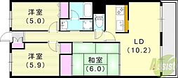 サンパティーク昆陽 2階/-